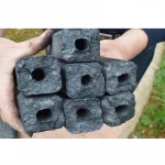 Biggest Charcoal Maker Wood Smokeless High Heat Hexagon Natural Sawdust Briquette BBQ Charcoal from China Carbon OEM Logo Time