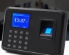 Biometric Fingerprint Attendance Machine TFT LCD Display USB Time Clock Employee Checking in Recorder ALL language