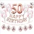 Import Birthday Party Supplies Rose Gold Party Decorations Rose Gold Confetti Balloons Banner Birthday Party Decorations Set from China