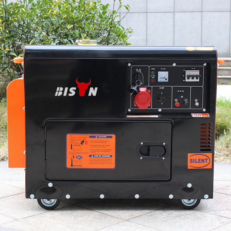 BISON(CHINA) Silent Diesel Generator Spare Parts 186F Diesel Engine Generator Silent