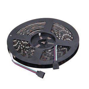 Black Base 5050 LED Strip Light RGB 12V 5m 300 LEDs SMD IP65 Waterproof Flexible Light Strips