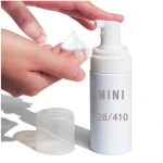 Black Head Cap 100ML Bottle Cosmetic 38MM Mould Plastic Dispenser Assembly Machine 28/410 Lotion Pump