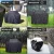 black heavy duty outdoor bbq grill cover barbecue grill cover waterproof custom anti-uv wood pellet 48 inches grill cover