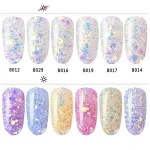 body arts Bulk UV glitter Used in Christmas decorations or nail polish photochromic glitter