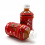 Bottle Packaging 100 Healthy Organic  Fresh Hawthorn Concentrate Juice Bottle Packaging