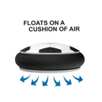 Boy indoor toys flashing light cushion training football floating hover air power soccer ball