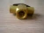 Import brass three-way ball valve from China