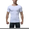 Breathable High Quality Man Plain Organic Ring Spun Cotton Basic Slim Fit T-shirt