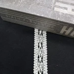 bridal lace fabric 100%cotton embroidery cotton lace white lace dress lingere