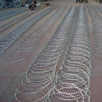 BTO 10 15 22 RAZOR barbed wire with roll diameter 600mm 700mm 800mm customized for clients