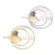 Import Buns Holder Hair Styles Circle Hollow Accessories Metal Gold Hair Sticks Hairpins Barrettes from China