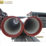 C25, C30, C40 K9 ductile iron pipe
