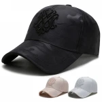 Camouflage caps Fashion baseball cap high quality embroidered baseball cap factory wholesale