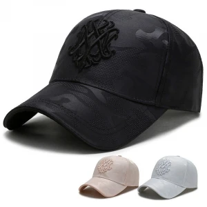 Camouflage caps Fashion baseball cap high quality embroidered baseball cap factory wholesale