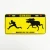 Import Canada Funny Plate, moose aluminium Souvenir License Plate ,car license plate from China