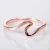 Import CAOSHI Boho Style Rings for Women Unique Design Gold Rose Gold Silver Wave Ring Simple Minimalist Rings from China