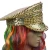 Import Carnival golden sequin rivet diamond iron chain party hat from China