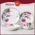Import ceramic porcelain round shape 30pcs/6people ceramic porcelain dinner set from China