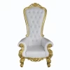cheap hotel furniture high back hotel party luxury wedding royal dining  king throne wedding chair
