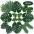 Import Cheap Plastic Flowers Artificial Monstera Leaves Green Plants Wedding DIY Decoration Arrangement Plant Leaf from China