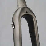Cheap price bicycle cyclocross fork UD matt thru axle cyclocross carbon fork