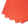 cheap price customized orange glitter shiny DIY scapbook goma handicraft rubber foam sheet craft