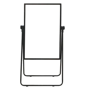 Cheap Price Display Foldable Magnetic Metal Vertical Board U Stand Flip Chart Whiteboard For Hot Sale