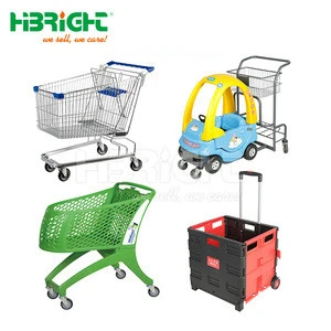 Cheap price grocery cart supermarket shopping trolley for sale