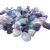 Import cheap price natural rainbow fluorite crystal stone gravel fluorite tumbled stones from China