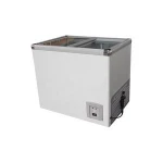 Chest 230L flat glass door display Ice cream freezer SD/SC-230
