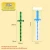 Import Children&#39;s Role Play Game Toys Mosaic Flashing LED Mosaic Plastic Sword Light Up Dynamic Sound Toy Sword For Kid Pretend Play from China