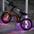 Import Childrens Balance Bike Flash Can Be Remotely Controlled Bicycle Wheel Decoration Lights Night Riding Hot Wheels Accessories from China