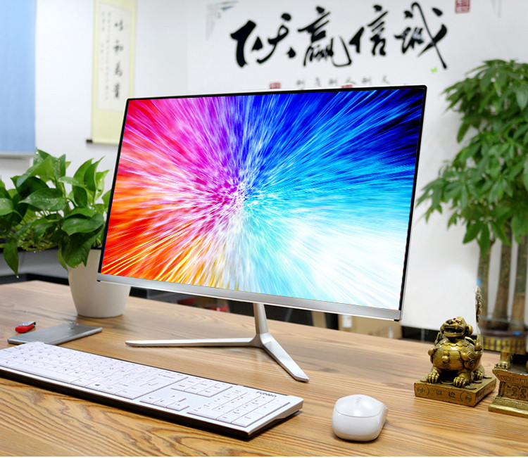 Buy China 27/23.8/22 Curved Screen All In One Desktops I9 I7 I5 I3 Aio ...
