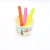 Import China colorful long custom logo disposable frozen yogurt dessert ice cream plastic spoon with low price from China