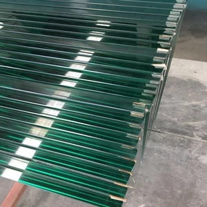 China Factory 10mm 12mm Thick Clear Toughened Safety Glass Price For Railing