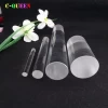 China Factory cheap High purity Silica clear quartz glass rod with large diameter