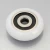 Import China Factory  U Groove 626zz Nylon Ball Bearing Drawer Rollers from China