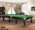 Import China manufacture 100% natural slate solid wood English snooker table from China