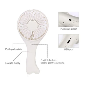 China manufacturer handy mini usb rechargeable emergency  battery operated fan