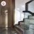 Import China modern indoor stone grey color marble stair tread and step from China