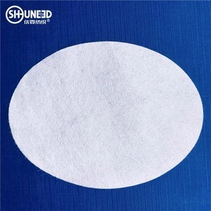 China supplier 45gsm micro fiber cotton pads Disposable nonwoven cosmetic eye cotton pads 7cm diameter round cosmetic cleaning