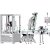 Import China Supplier Automatic Can Bottle Weighing Candy Granule Coffee Grain Nuts Filling Packing Machine from China