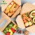 Import China supplier eco friendly biodegradable Waterproof recyclable salad packaging disposable take away paper lunch box from China