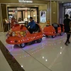 China Supplier Shopping Mall Used One Locomotive And Three Carriages Electric Mini Trackless Train
