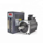 China supply 3-phase 220V 1.2 KW ac motor CNC kit servo motor for industrial machine