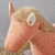 Import china supply new design orange rocking horse plush animal for children from China