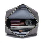 China vintage bagpack mens back packs college school back bags retro cheap blank canvas backpack