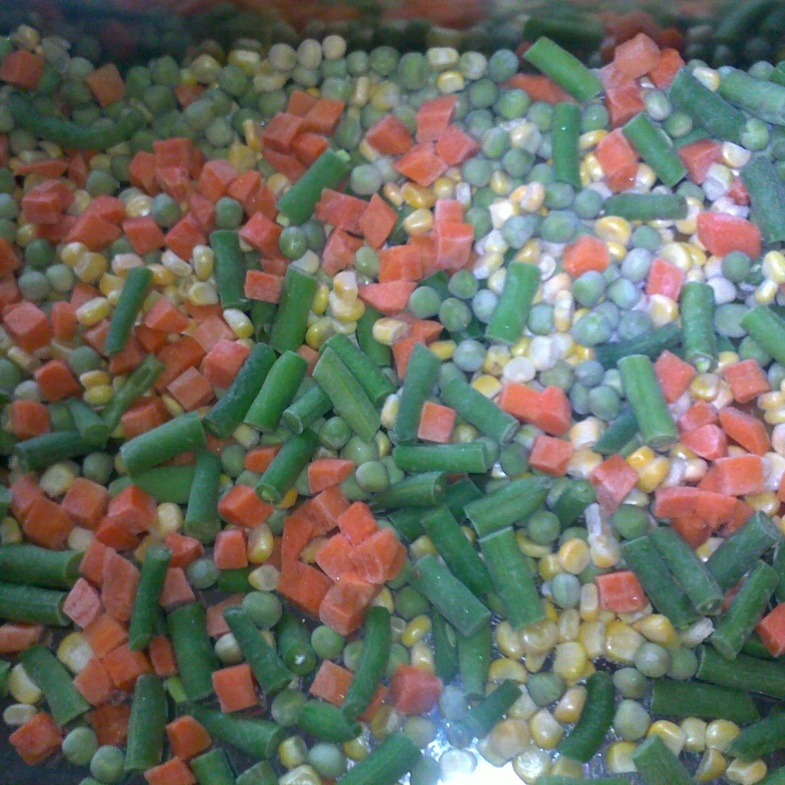 Chinese Frozen mixed vegetable 500g Factory