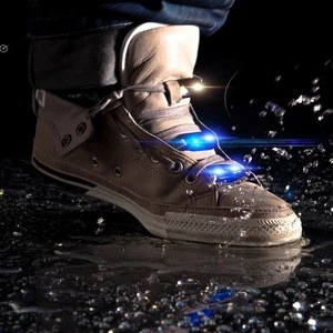Christmas colorful flashing LED shoe lace light / led shoe light for shoes decoration