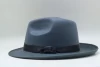 Classic man triangle dent formal fedora hat